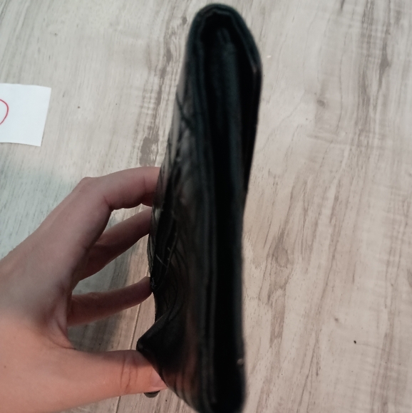 Authentic CHANEL Vintage Diamond Stitch CC Envelope Long Wallet Clutch ❤️❤️ - Picture 4 of 14